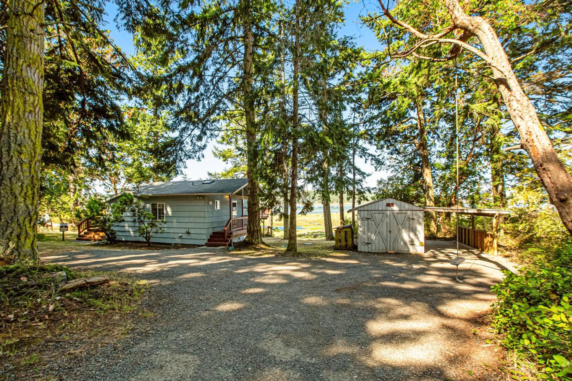 Marrowstone Island Beach Cabin Exterior foto